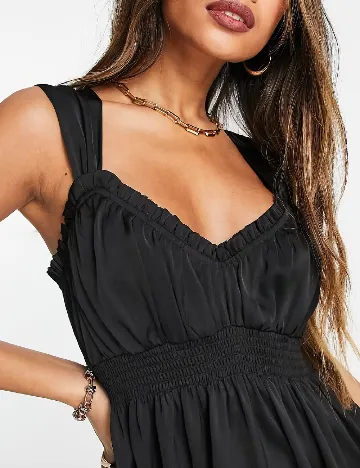 Rochie scurta Lola May, negru