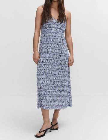 Rochie medie Mango, albastru