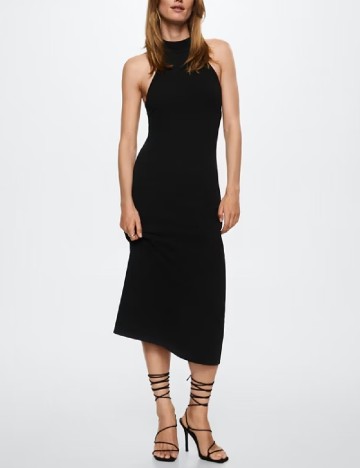 Rochie medie Mango, negru