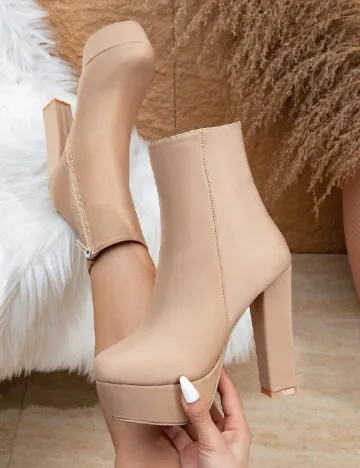 Botine SHEIN, bej