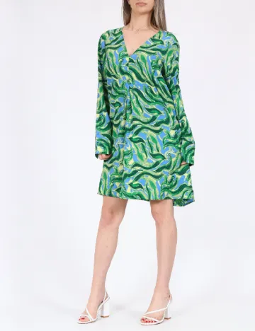 Rochie scurta Vero Moda, verde