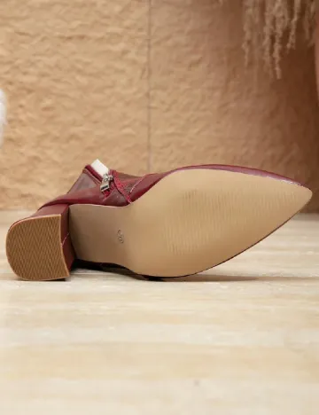 Botine SHEIN, visiniu