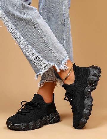 Adidasi SHEIN, negru