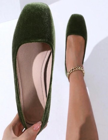 Pantofi SHEIN, verde