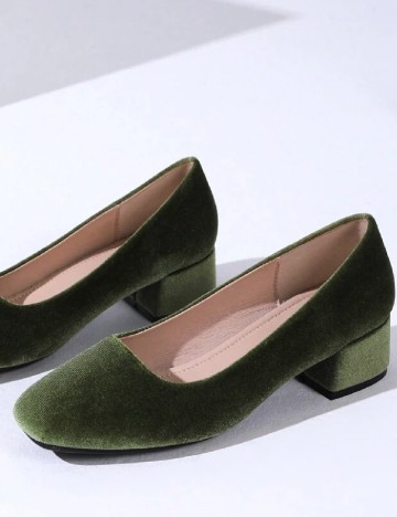 Pantofi SHEIN, verde