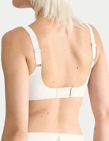 Sutien Sloggi by Triumph, alb Alb
