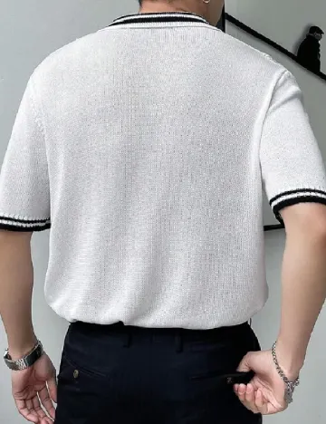 Tricou SHEIN, alb Alb