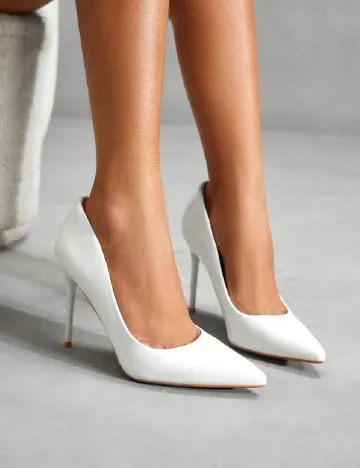 Pantofi SHEIN, alb