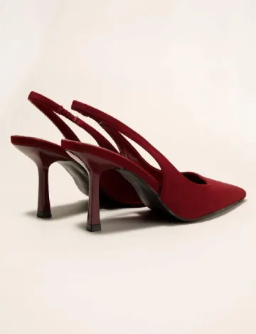 Pantofi SHEIN, visiniu