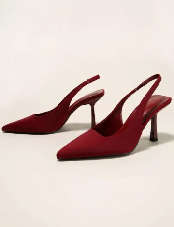 Pantofi SHEIN, visiniu