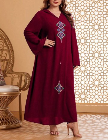 Rochie lunga SHEIN CURVE, rosu