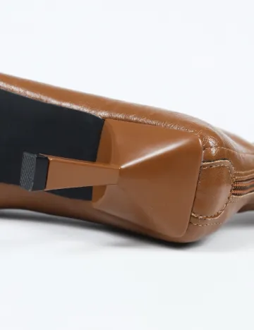 Botine SHEIN, maro