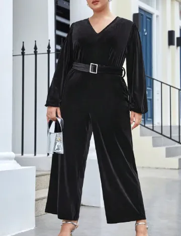 Salopeta SHEIN CURVE, negru