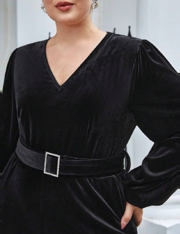Salopeta SHEIN CURVE, negru