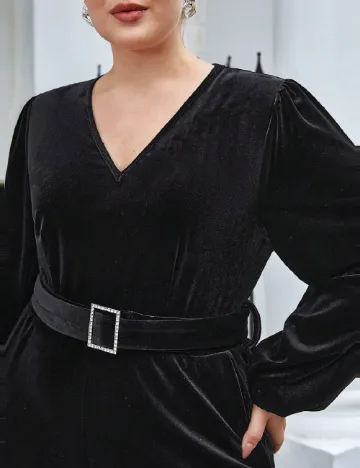 Salopeta SHEIN CURVE, negru