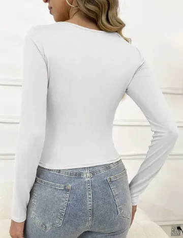 Bluza SHEIN, alb