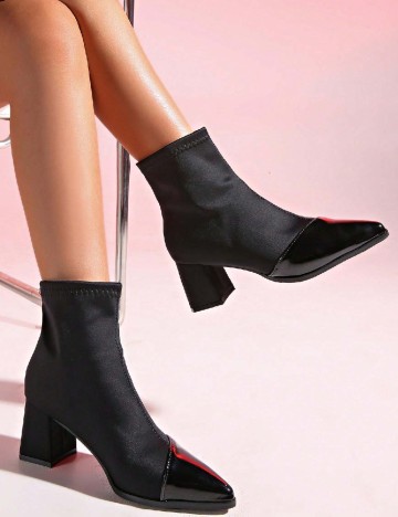 Botine SHEIN, negru