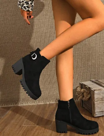 Botine SHEIN, negru