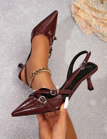Pantofi SHEIN, rosu