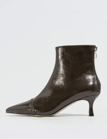 Botine SHEIN, maro