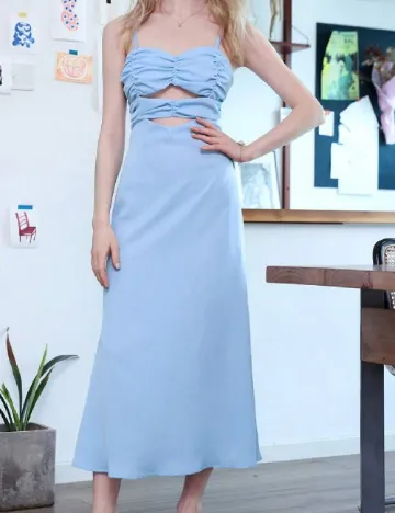 Rochie medie SHEIN, bleu