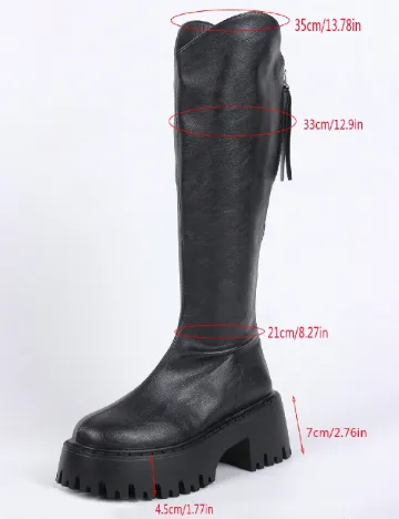 Cizme SHEIN, negru