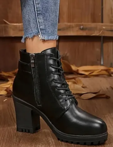 Botine SHEIN, negru