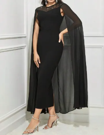 Rochie medie SHEIN, negru