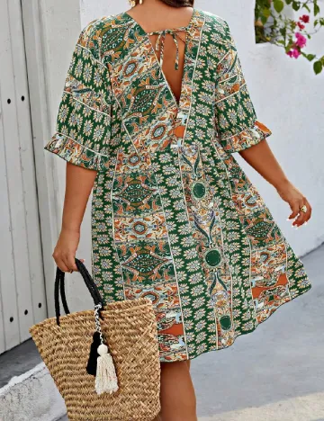 Rochie scurta SHEIN CURVE, mix culori Mix culori