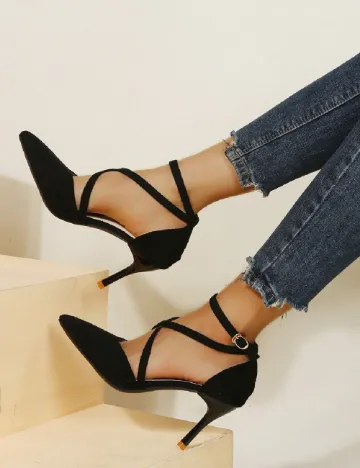 Pantofi SHEIN, negru Negru