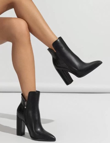 Botine SHEIN, negru