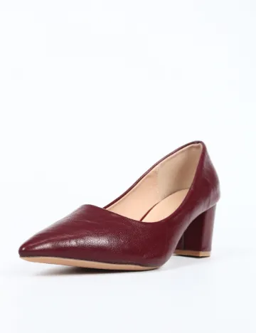 Pantofi SHEIN, visiniu