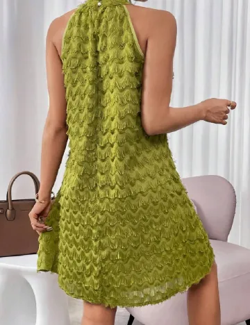 Rochie scurta SHEIN, verde