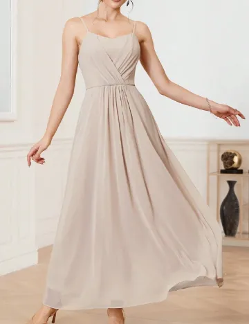 Rochie lunga SHEIN, crem Crem