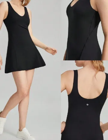 Rochie scurta GLOWMODE, negru