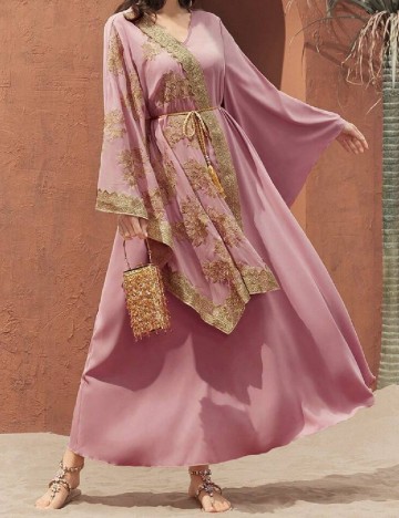Rochie lunga SHEIN, roz