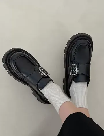 Mocasini SHEIN, negru