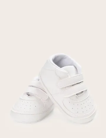 Adidasi Shein Kids, alb