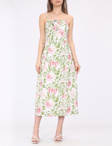 Rochie medie SHEIN, floral print
