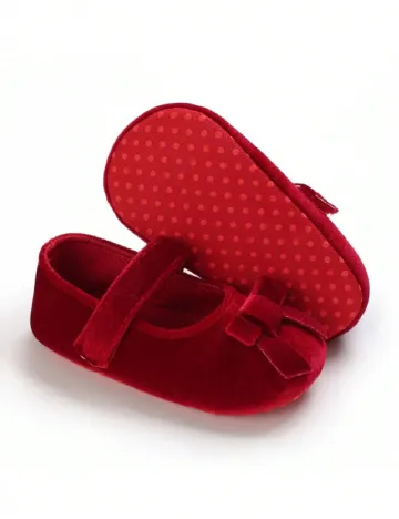 Pantofi Shein Kids, rosu