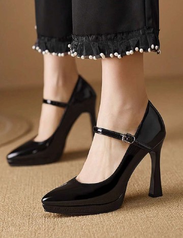 Pantofi SHEIN, negru