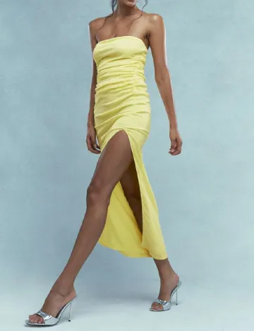 Rochie medie Missguided, galben