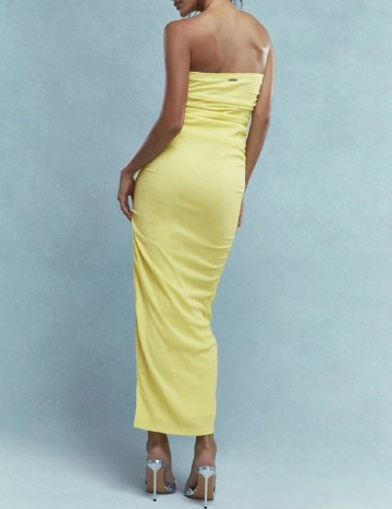 Rochie medie Missguided, galben
