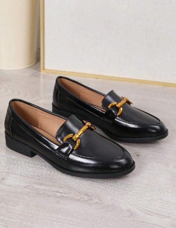 Mocasini SHEIN, negru