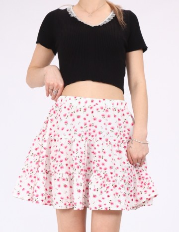 Fusta SHEIN, floral print