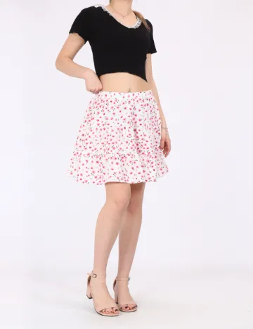 Fusta SHEIN, floral print