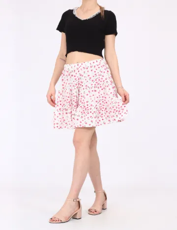 Fusta SHEIN, floral print