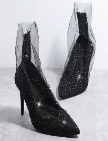 Botine SHEIN, negru