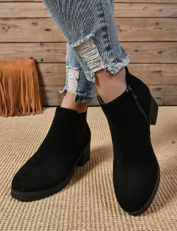 Botine SHEIN, negru
