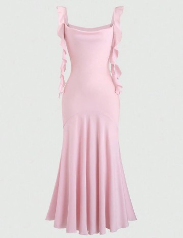 Rochie medie SHEIN, roz